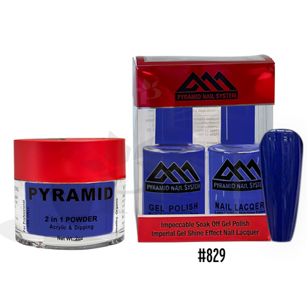 Pyramid - Gel & Lacquer & Dip Trio (#773 - #844) - NEW 2024