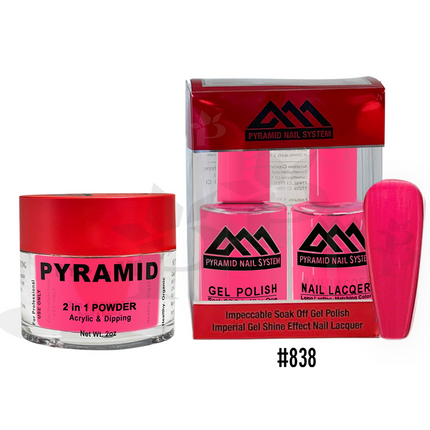 Pyramid - Gel & Lacquer & Dip Trio (#773 - #844) - NEW 2024