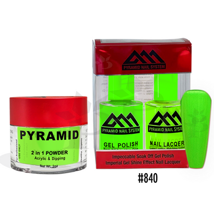 Pyramid - Gel & Lacquer & Dip Trio (#773 - #844) - NEW 2024