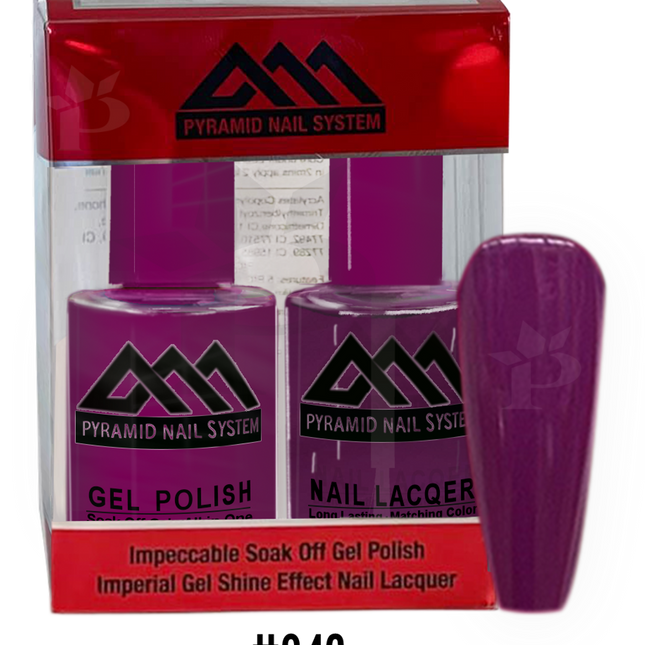 Pyramid - Gel & Lacquer Duo (#773 - #844) - NEW 2024