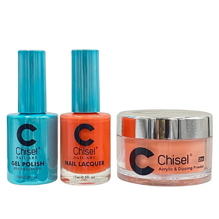 Chisel - Gel & Lacquer & Dip Trio Solid (#01 - #100) - NEW 2024