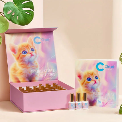 Chisel Holiday Cat Eye 36 Colors -  Free sample + Magnet