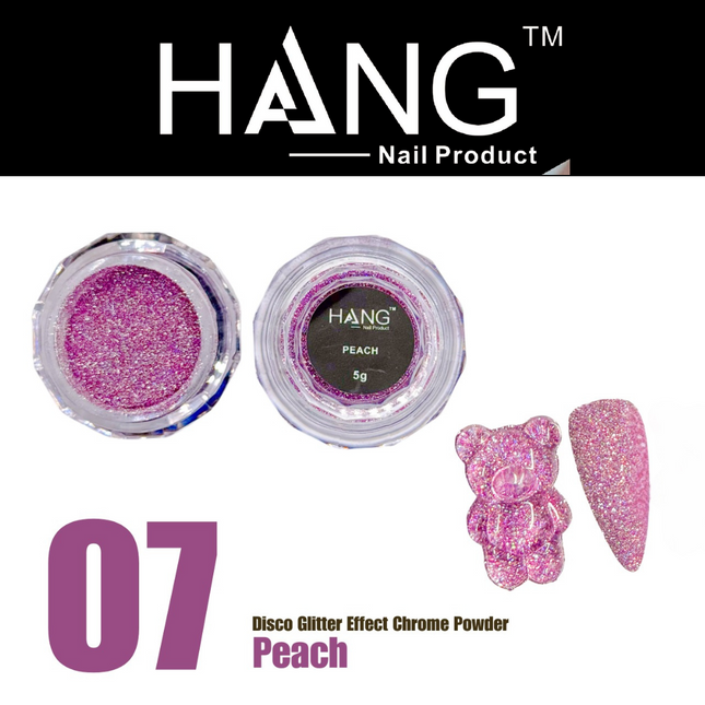 Hang Disco Giltter Effect Chrome Powder 5g