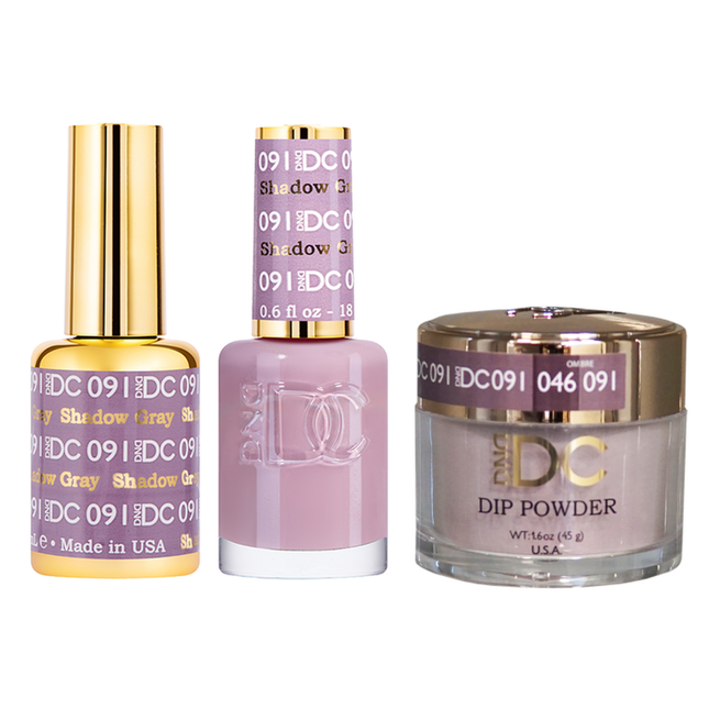 DND - DC Gel & Lacquer & Dip Trio (#71 - #144)