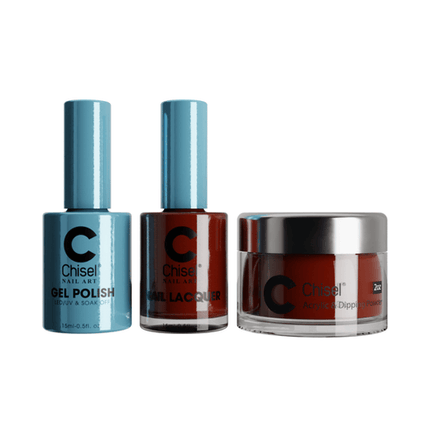 Chisel - Gel & Lacquer & Dip Trio Solid (#01 - #100) - NEW 2024