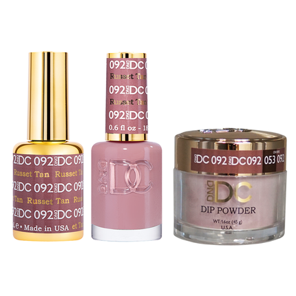 DND - DC Gel & Lacquer & Dip Trio (#71 - #144)