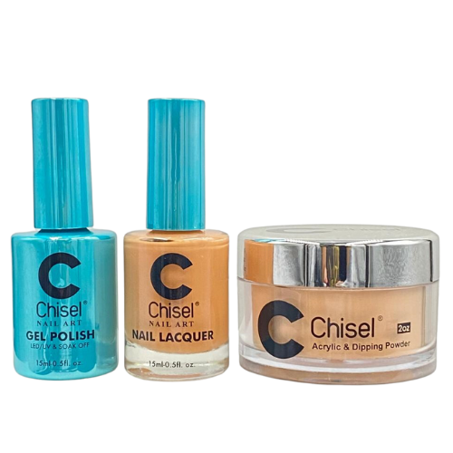 Chisel - Gel & Lacquer & Dip Trio Solid (#01 - #100) - NEW 2024
