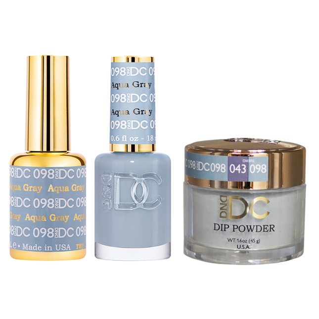 DND - DC Gel & Lacquer & Dip Trio (#71 - #144)