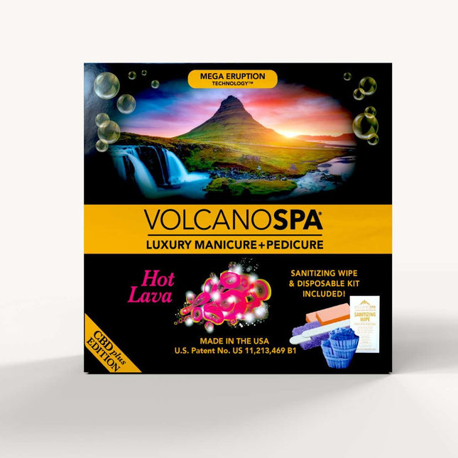 Volcano - Pedicure Deluxe 5in1 (Case 36 Boxes) - Many Scents