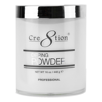 Cre8tion - Dip Powder Refill 16oz (Clear, Pink, Natural, White)