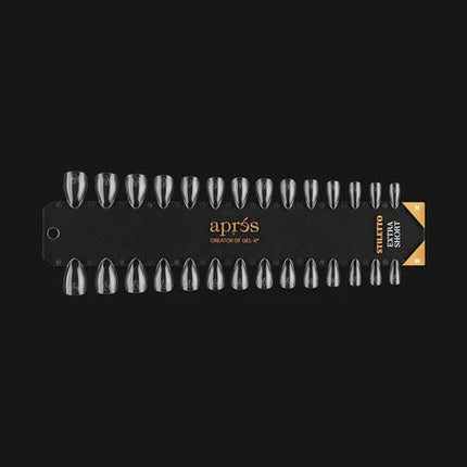 Apres - Gel-X Nail Tip Swatch: Natural Stiletto Extra Short