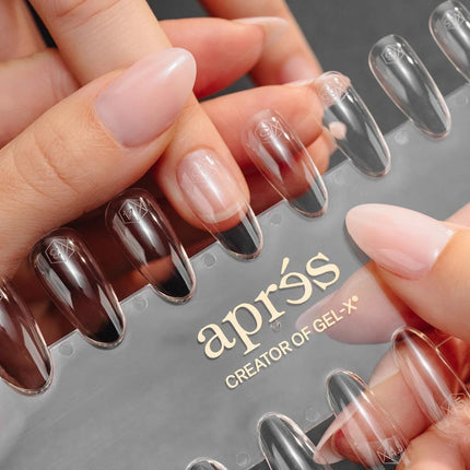 Apres - Gel-X Nail Tip Swatch: Natural/Sculpted Almond Long