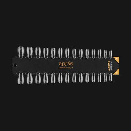 Apres - Gel-X Nail Tip Swatch: Natural/Sculpted Almond Medium