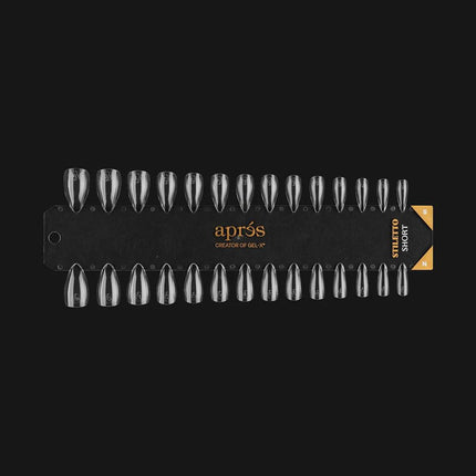 Apres - Gel-X Tip Swatch: Natural/Sculpted Stiletto Short