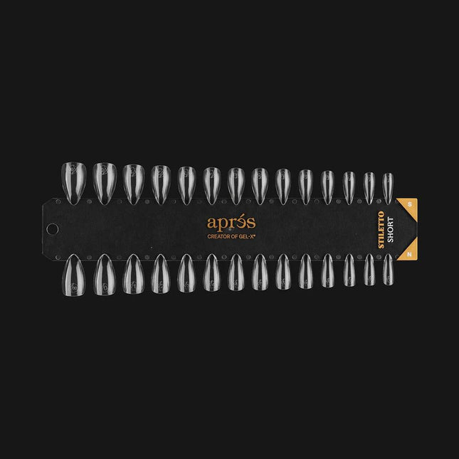 Apres - Gel-X Tip Swatch: Natural/Sculpted Stiletto Short