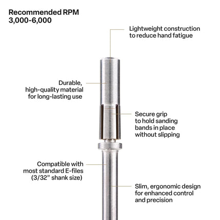 Apres - Slim Sanding Band Mandrel Bit