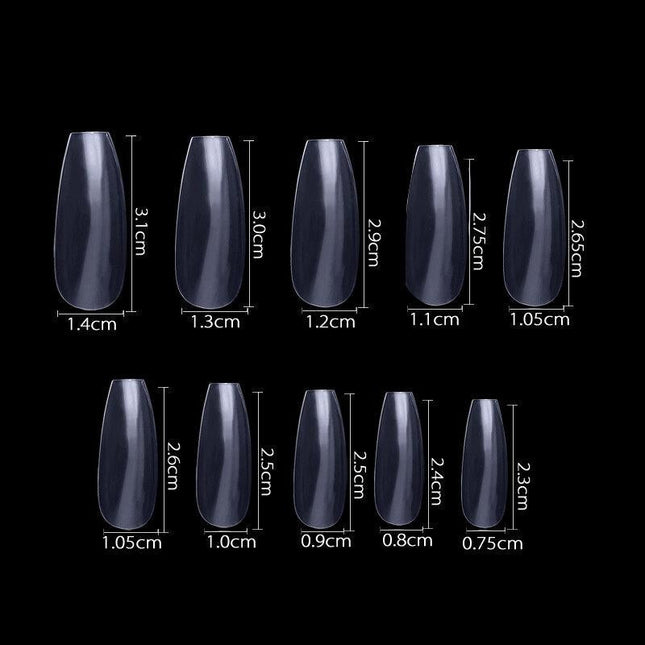 Cre8tion - 14 Special Shapes Nail Tips (500/ 600pcs)