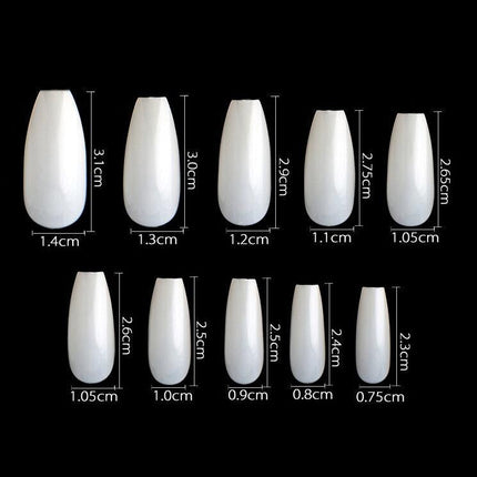 Cre8tion - 14 Special Shapes Nail Tips (500/ 600pcs)