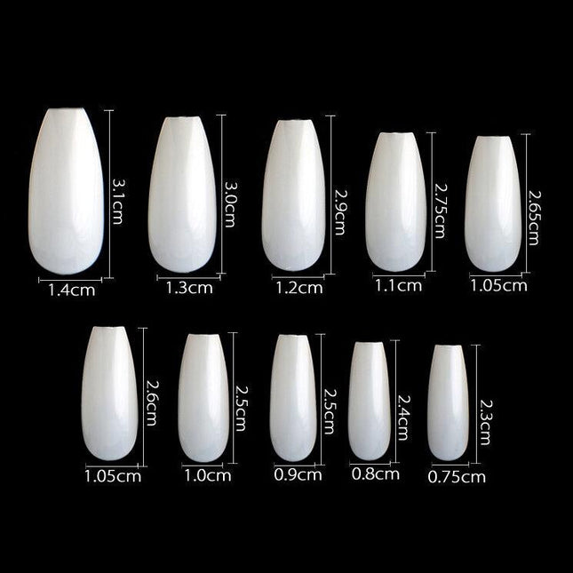 Cre8tion - 14 Special Shapes Nail Tips (500/ 600pcs)