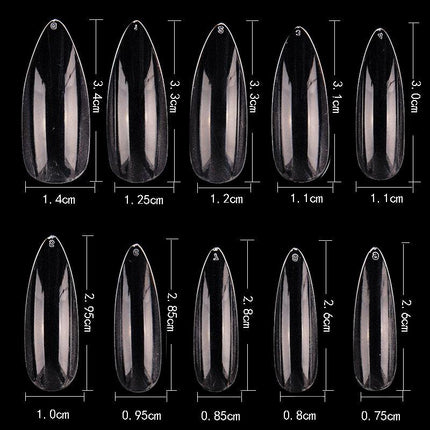 Cre8tion - 14 Special Shapes Nail Tips (500/ 600pcs)