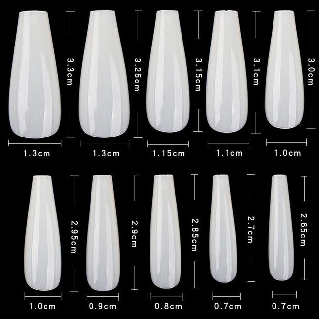 Cre8tion - 14 Special Shapes Nail Tips (500/ 600pcs)