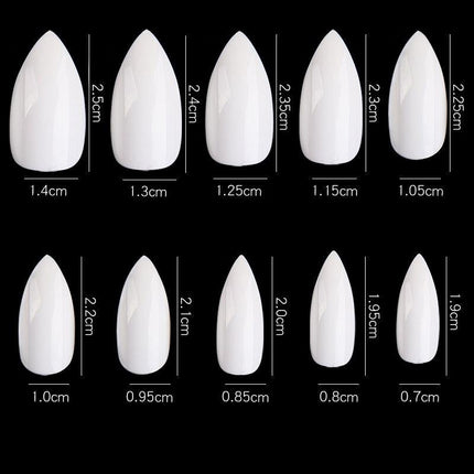 Cre8tion - 14 Special Shapes Nail Tips (500/ 600pcs)