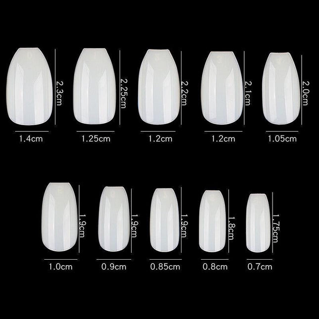 Cre8tion - 14 Special Shapes Nail Tips (500/ 600pcs)
