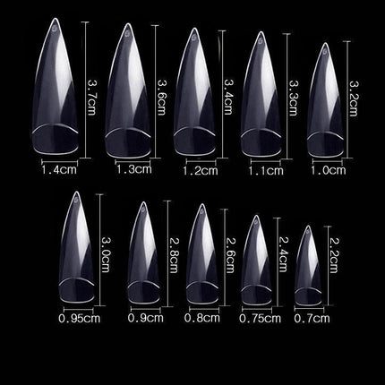 Cre8tion - 14 Special Shapes Nail Tips (500/ 600pcs)