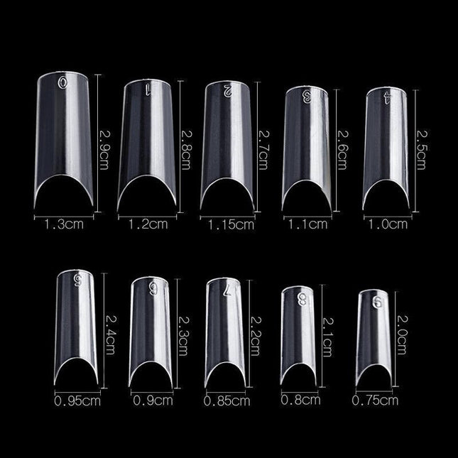 Cre8tion - 14 Special Shapes Nail Tips (500/ 600pcs)