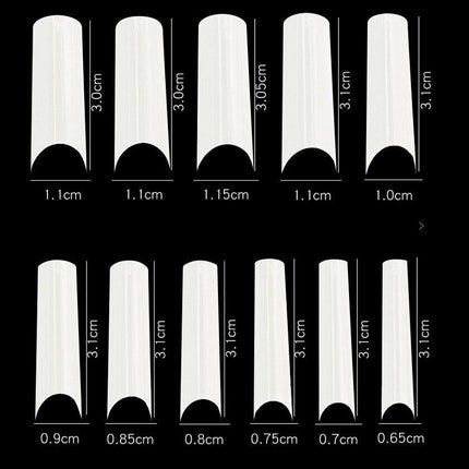Cre8tion - 14 Special Shapes Nail Tips (500/ 600pcs)