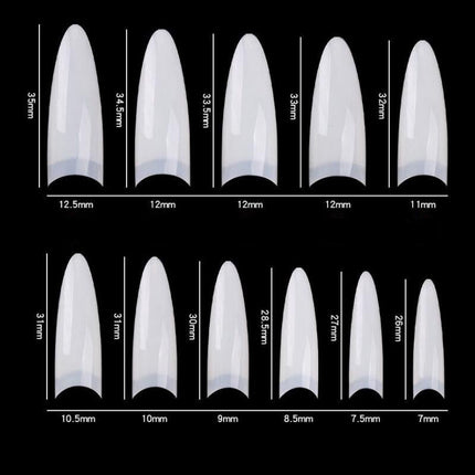 Cre8tion - 14 Special Shapes Nail Tips (500/ 600pcs)