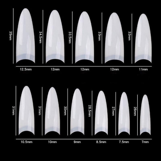 Cre8tion - 14 Special Shapes Nail Tips (500/ 600pcs)