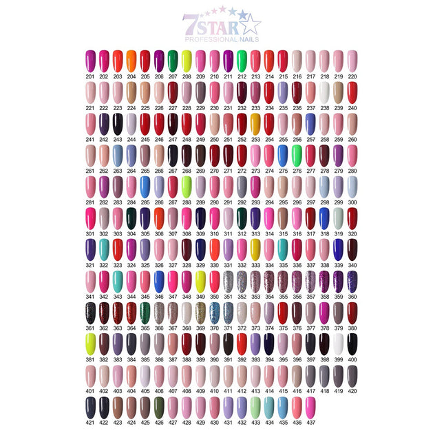 7 Star - Gel & Lacquer Duo (#301 - #400)