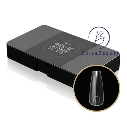 Apres - Gel X Tips Box: Natural Coffin (XS, S, M, L)