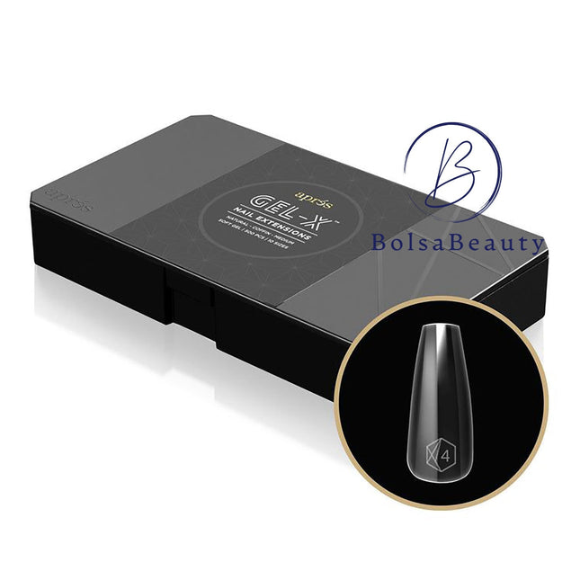 Apres - Gel X Tips Box: Natural Round (XS, S, M, L)