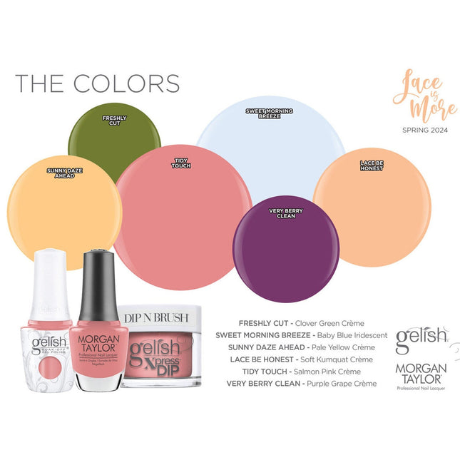 Gelish - Lace Is More: Gelish & Morgan & Dip Trio (NEW 2024)