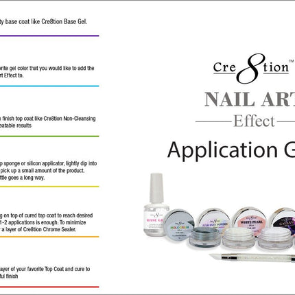 Cre8tion - Nail Art Unicorn Effect Full Set (18 Colors)