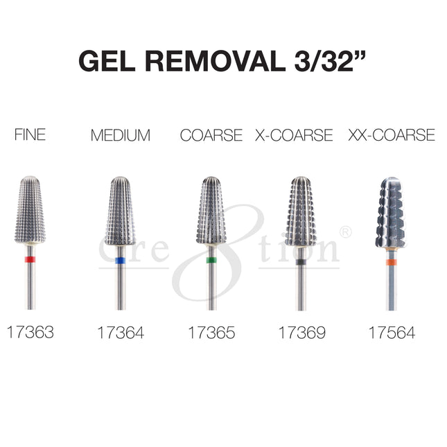 Cre8tion - Gel Removal - Nail Filing Bit - 3/32