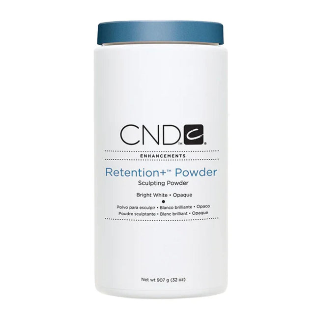 CND - Retention Powder Refill 32oz - Bright White Opaque