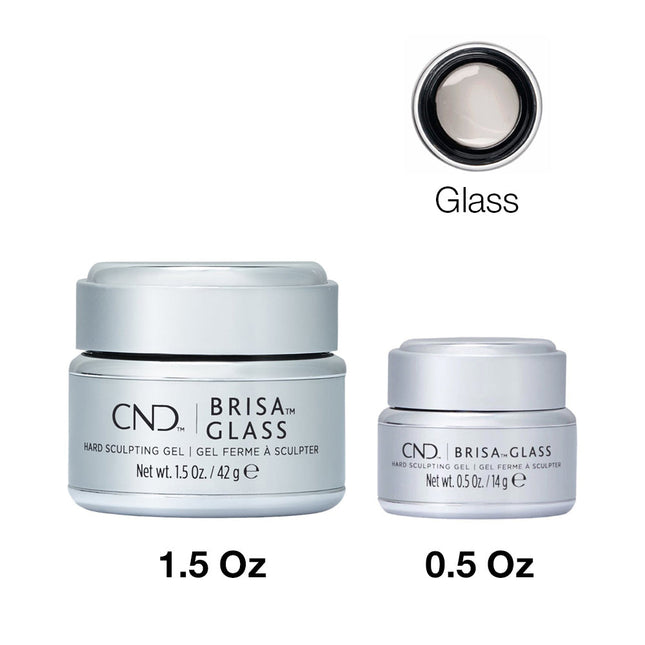 CND Brisa Sculpting Gel - Glass