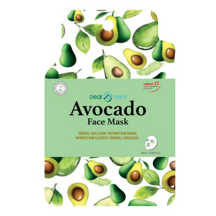 DearDerm - Soothing Gel Face Mask Box 10pcs (Many Scents)