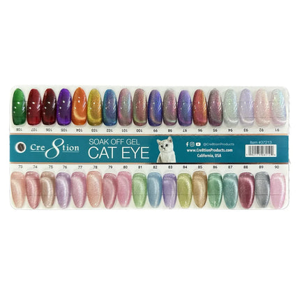 Cre8tion - Cat Eye Full Set 36 Colors (#73 - #108)