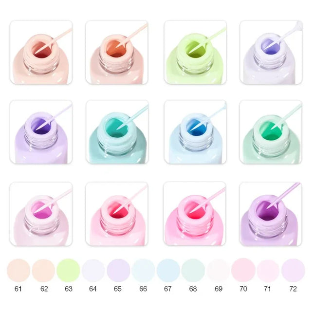 Cre8tion - Detail Nail Art Gel - Full Set 93 Colors (#01 - #93)