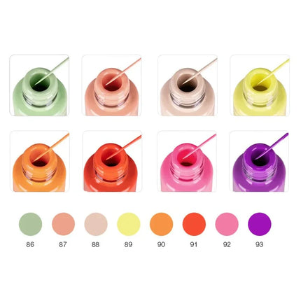 Cre8tion - Detail Nail Art Gel - Full Set 93 Colors (#01 - #93)