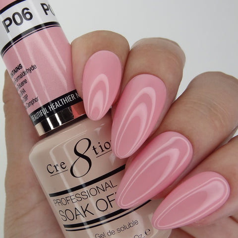 Cre8tion - French Pink Gel Colors (#P01 - P28, #W1 - W4)
