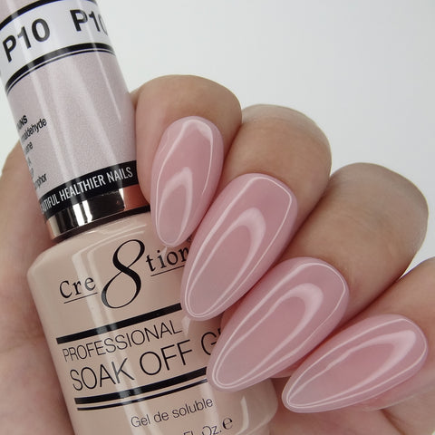 Cre8tion - French Pink Gel Colors (#P01 - P28, #W1 - W4)