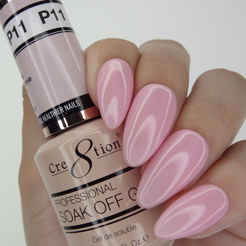 Cre8tion - French Pink Gel Colors (#P01 - P28, #W1 - W4)