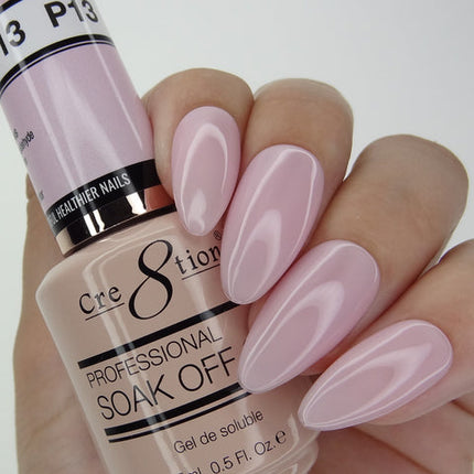 Cre8tion - French Pink Gel Colors (#P01 - P28, #W1 - W4)