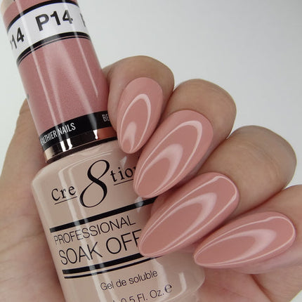 Cre8tion - French Pink Gel Colors (#P01 - P28, #W1 - W4)