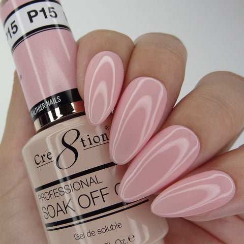 Cre8tion - French Pink Gel Colors (#P01 - P28, #W1 - W4)